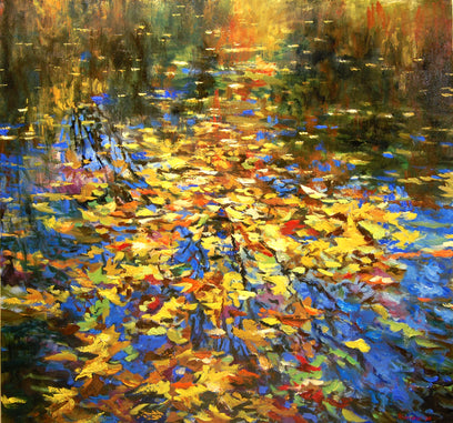 Fallen Oak and Maple Leaves by Onelio Marrero | Artwork Main Image