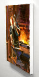 Original art for sale at UGallery.com | Favorite Anvil by Onelio Marrero | $550 | oil painting | 12' h x 9' w | thumbnail 2