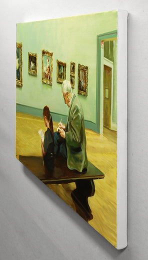 Good for the Soul by Onelio Marrero |  Side View of Artwork 