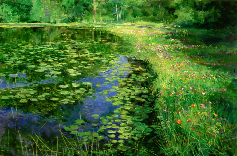Hepner Pond Early Morning by Onelio Marrero |  Artwork Main Image 