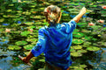 Original art for sale at UGallery.com | Homage to Monet by Onelio Marrero | $700 | oil painting | 12' h x 16' w | thumbnail 4