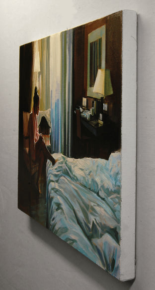 Home Away by Onelio Marrero |  Side View of Artwork 