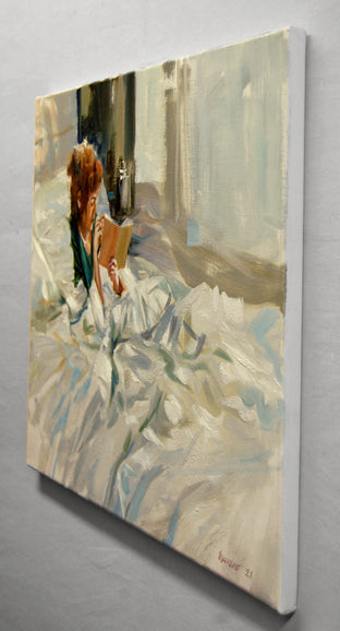 Original art for sale at UGallery.com | Lisette by Onelio Marrero | $1,025 | oil painting | 16' h x 20' w | photo 2