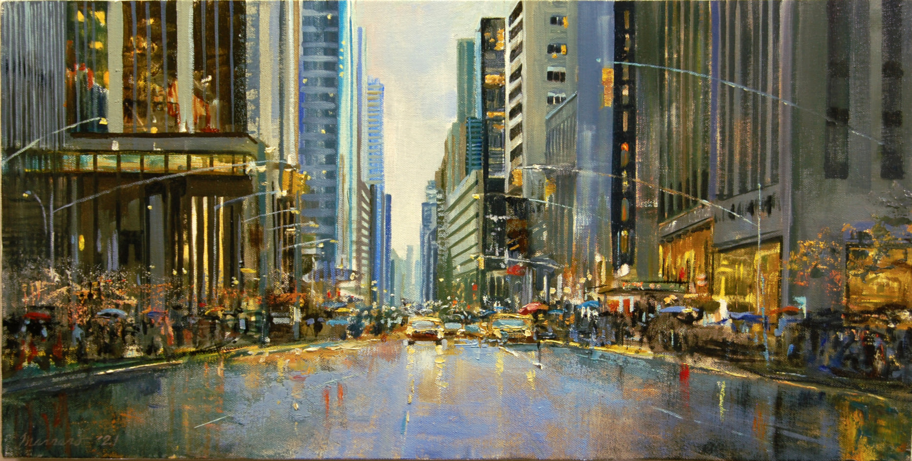 Manhattan Holiday Lights by Onelio Marrero |  Artwork Main Image 