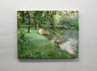 Original art for sale at UGallery.com | Morning Flood by Onelio Marrero | $575 | oil painting | 11' h x 14' w | thumbnail 3