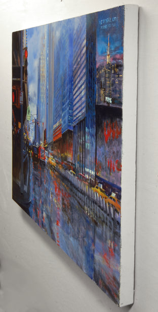 New York Misses You Too by Onelio Marrero |  Side View of Artwork 
