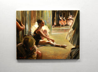Original art for sale at UGallery.com | Preparations Backstage by Onelio Marrero | $1,000 | oil painting | 16' h x 20' w | photo 3
