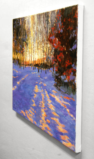 Original art for sale at UGallery.com | Sunset on the River Trail by Onelio Marrero | $900 | oil painting | 14' h x 18' w | photo 2