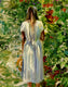 Original art for sale at UGallery.com | The Dappled Dress by Onelio Marrero | $450 | oil painting | 8' h x 6' w | thumbnail 4