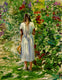 Original art for sale at UGallery.com | The Dappled Dress by Onelio Marrero | $450 | oil painting | 8' h x 6' w | thumbnail 1