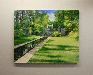 Original art for sale at UGallery.com | The Lower Grounds at Skylands by Onelio Marrero | $1,975 | oil painting | 24' h x 30' w | photo 3