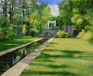 Original art for sale at UGallery.com | The Lower Grounds at Skylands by Onelio Marrero | $1,975 | oil painting | 24' h x 30' w | photo 1