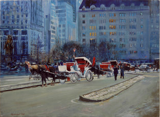 The Plaza before the Snowfall by Onelio Marrero |  Artwork Main Image 