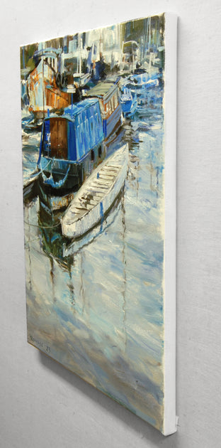 The Quay, Waterford by Onelio Marrero |  Side View of Artwork 