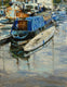 Original art for sale at UGallery.com | The Quay, Waterford by Onelio Marrero | $700 | oil painting | 16' h x 12' w | thumbnail 1
