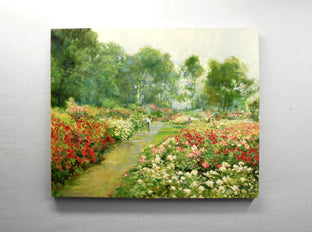 The Roses at the NY Botanical Gardens by Onelio Marrero |  Context View of Artwork 