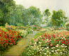 Original art for sale at UGallery.com | The Roses at the NY Botanical Gardens by Onelio Marrero | $1,975 | oil painting | 24' h x 30' w | thumbnail 1