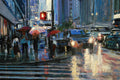 Original art for sale at UGallery.com | West Forty Third by Onelio Marrero | $1,125 | oil painting | 18' h x 24' w | thumbnail 4