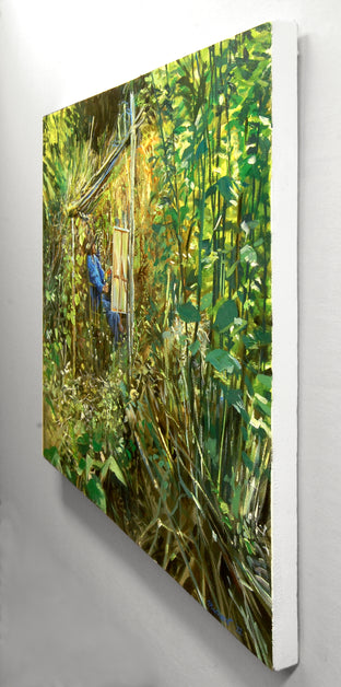 Original art for sale at UGallery.com | Wilderness Studio by Onelio Marrero | $1,400 | oil painting | 24' h x 30' w | photo 2
