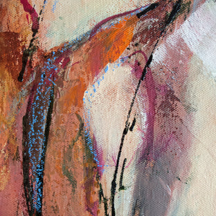 Original art for sale at UGallery.com | On the Edge by Sharon Sieben | $725 | acrylic painting | 24' h x 18' w | photo 4