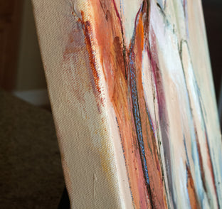 Original art for sale at UGallery.com | On the Edge by Sharon Sieben | $725 | acrylic painting | 24' h x 18' w | photo 2