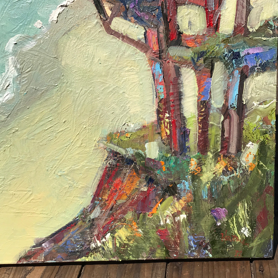 Opal Cliff, Santa Cruz by James Hartman |  Closeup View of Artwork 