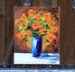 Original art for sale at UGallery.com | Soliloquy by Lisa Elley | $250 | oil painting | 10' h x 8' w | thumbnail 3