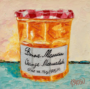 Original art for sale at UGallery.com | Bonne Maman Delight by Karen Barton | $450 | oil painting | 8' h x 8' w | photo 1