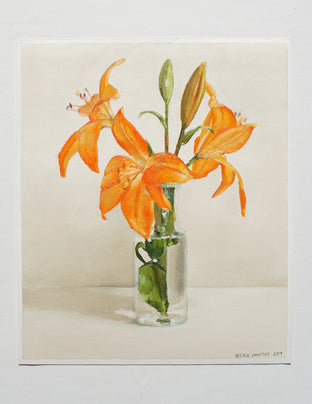 Orange Lily by Nicole Lamothe |  Context View of Artwork 