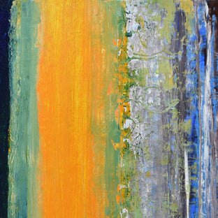 Original art for sale at UGallery.com | Orangite by Lisa Carney | $1,025 | acrylic painting | 30' h x 24' w | photo 4