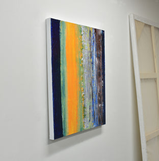 Orangite by Lisa Carney |  Side View of Artwork 