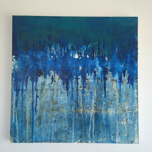 Full Moon Tide by Pat Forbes |  Side View of Artwork 