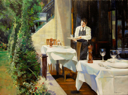 Outdoor Bistro by Onelio Marrero | Artwork Main Image