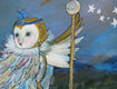 Original art for sale at UGallery.com | The King of Midnight by Andrea Doss | $550 | acrylic painting | 12' h x 30' w | thumbnail 4
