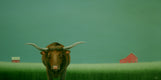 Original art for sale at UGallery.com | By the Quiet Field by Sharon France | $1,850 | acrylic painting | 15' h x 30' w | thumbnail 1