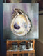 Original art for sale at UGallery.com | Bay Oyster Shell by Kristine Kainer | $1,750 | oil painting | 24' h x 24' w | thumbnail 3