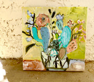 Original art for sale at UGallery.com | Prickly Tumbler by Autumn Rose | $275 | acrylic painting | 12' h x 12' w | thumbnail 3