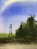 Original art for sale at UGallery.com | Morning High by Posey Gaines | $800 | watercolor painting | 18' h x 24' w | thumbnail 4