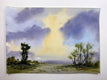 Original art for sale at UGallery.com | Free Range by Posey Gaines | $600 | watercolor painting | 14' h x 20' w | thumbnail 3