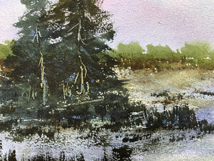 Original art for sale at UGallery.com | Wilderness Mood by Posey Gaines | $800 | watercolor painting | 18' h x 24' w | photo 2