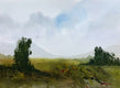 Original art for sale at UGallery.com | Miles & Miles by Posey Gaines | $800 | watercolor painting | 18' h x 24' w | thumbnail 1