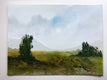 Original art for sale at UGallery.com | Miles & Miles by Posey Gaines | $800 | watercolor painting | 18' h x 24' w | thumbnail 3