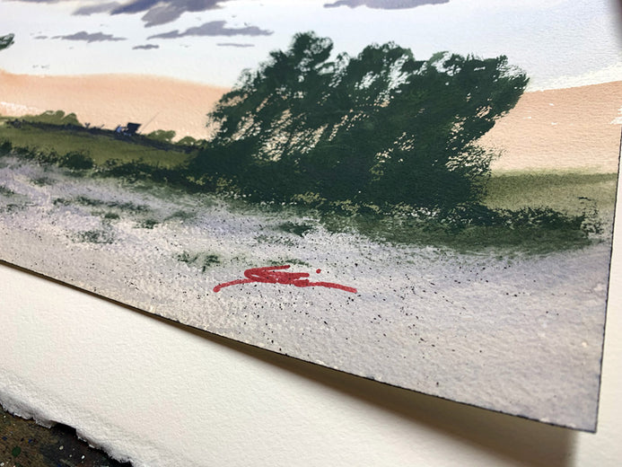 Monday Morning Splendor by Posey Gaines |  Context View of Artwork 