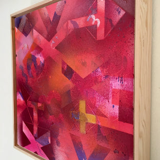 Heart Renderings by Janine Etherington |  Side View of Artwork 