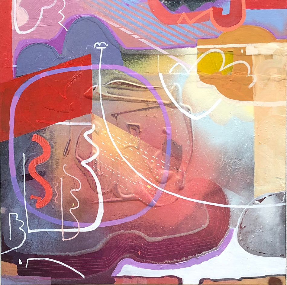 If You Could Keep Me Floating Just for a While by Janine Etherington |  Artwork Main Image 