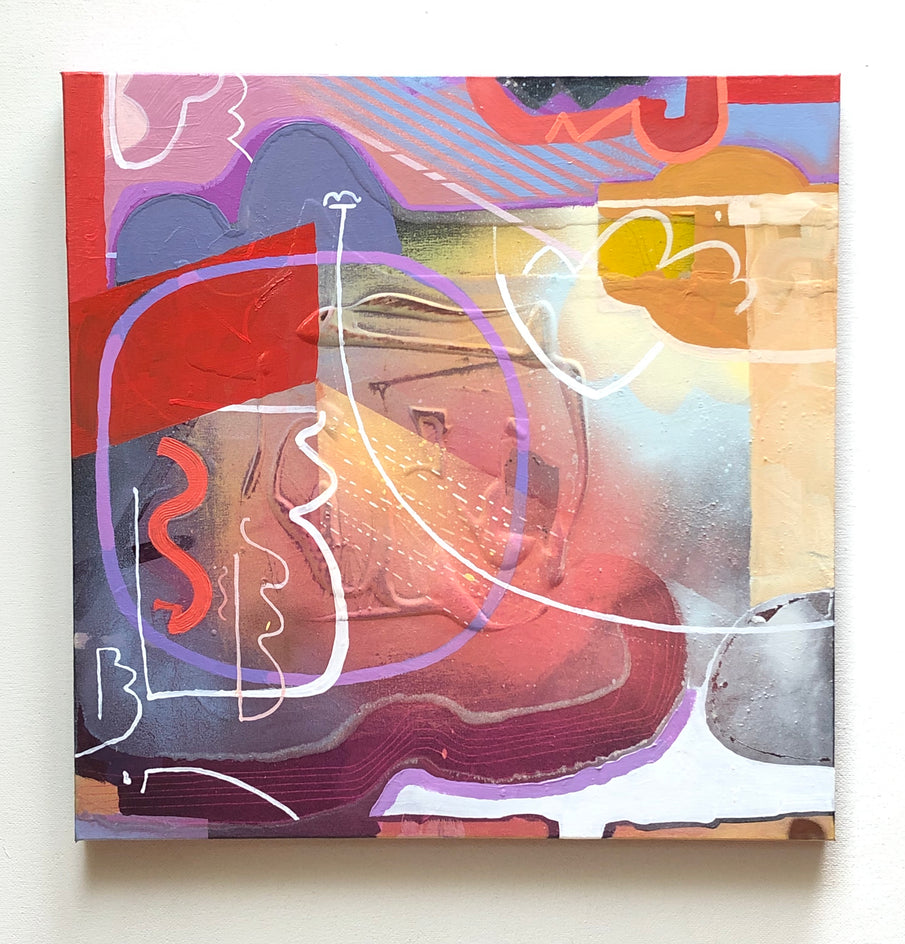 If You Could Keep Me Floating Just for a While by Janine Etherington |  Context View of Artwork 