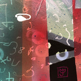 Original art for sale at UGallery.com | Lost Languages by Janine Etherington | $1,050 | acrylic painting | 24' h x 24' w | thumbnail 4