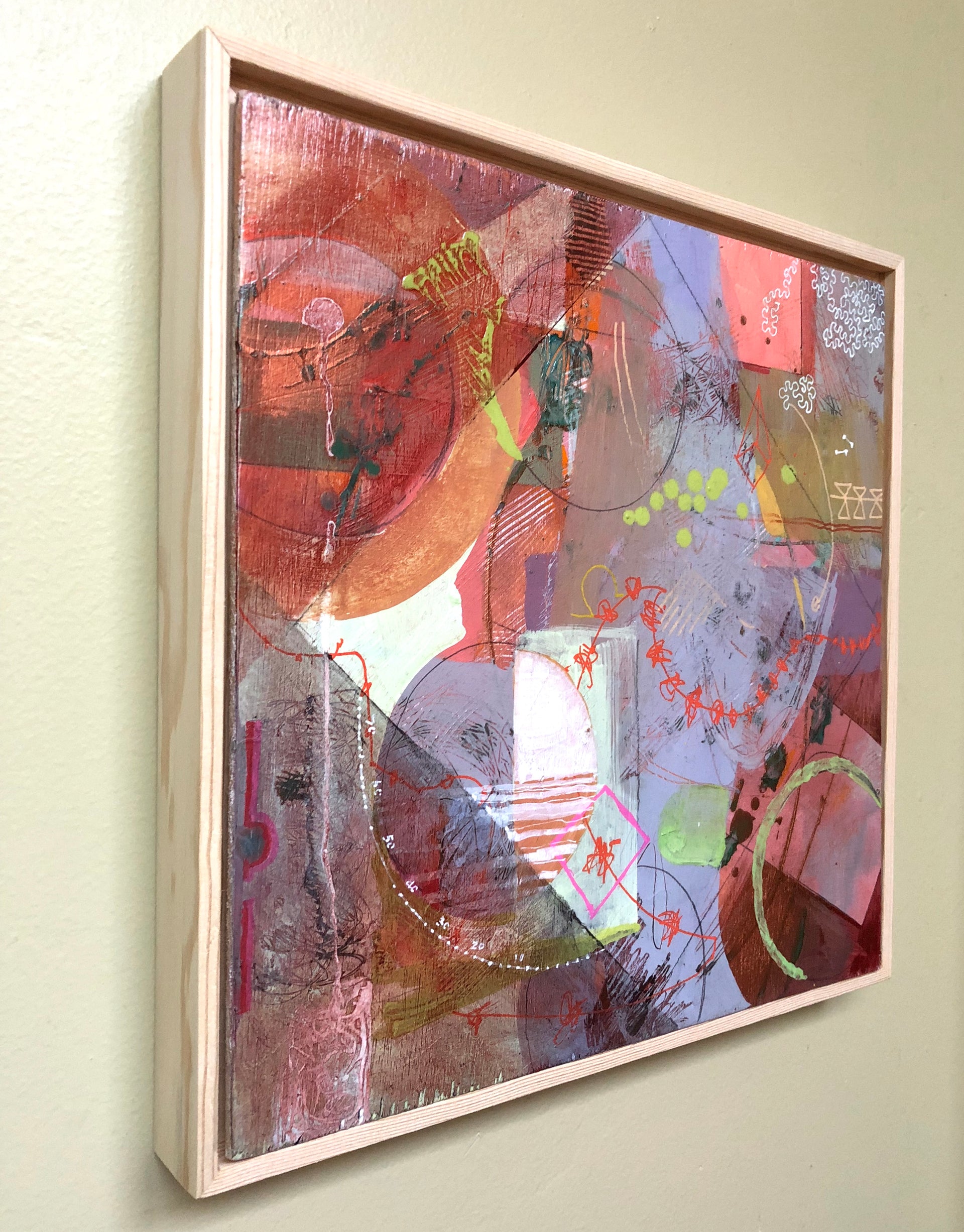 Measured by Janine Etherington acrylic painting UGallery