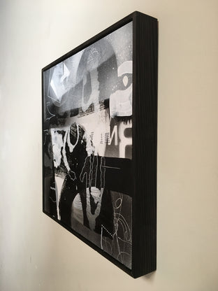 Night Drive Home by Janine Etherington |  Side View of Artwork 