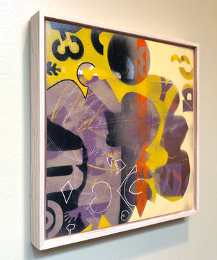 Still in Play by Janine Etherington |  Side View of Artwork 